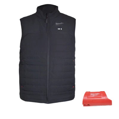 Milwaukee M12 Heated Vest (Black) - Size Large - BATTERY NOT INCLUDED - Image 1 of 4