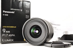 Panasonic LEICA DG SUMMILUX 9mm F/1.7 ASPH. H-X09 F1.7 [ Near MINT in Box ] #312 - Picture 1 of 20