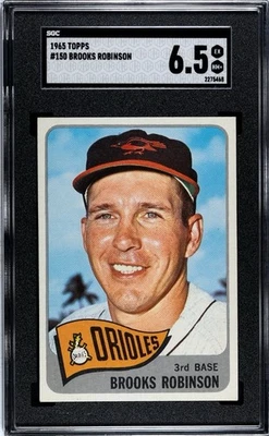 Brooks Robinson 1965 Topps #150 SGC 6,5 EX/NM centrado perfectamente patio Foto 1 de 2