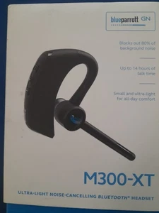 Blueparrott M300-XT SE Black Noise Cancelling Mono Bluetooth Wireless Headset - Photo 1 sur 7