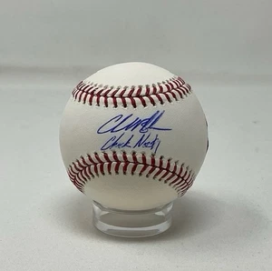 Charlie Blackmon autografo Colorado Rockies Chuck Nasty ROML baseball MLB COA - Foto 1 di 2