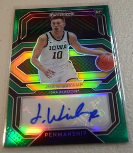 2021-22 Prizm Draft Picks Penmanship Green  Autograph #CP-JWI - Joe Wieskamp RC - Picture 1 of 2