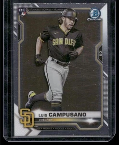 2021 Bowman Chrome #37 Luis Campusano Rookie Card Padres - Picture 1 of 2