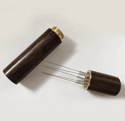 Distribuidor de café expresso Deluxe adulteração e distribuição 5 pinos design espiral - Imagem 1 de 4