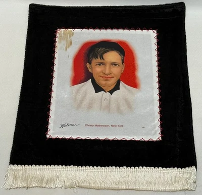 Helmar Brewing Sedas Francesas Grandes Christy Mathewson New York Giants 11.5x14" Foto 1 de 3