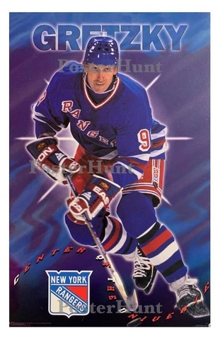 NEW Rare Wayne Gretzky Center of the Universe 1996 Costacos Bros Poster 23"x35" Cover