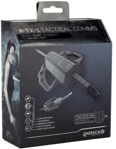 Gioteck TX-1 Tactical Chat Cuffia Mono Cuffie per PS4 Pro Psn Xbox Uno - Foto 1 di 9