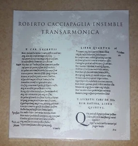 Roberto Cacciapaglia Ensemble - Transarmonica (CD) Nuovo Sigillato - Foto 1 di 1