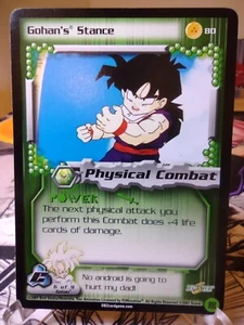 DBZ CCG DRACHENBALL Z GOHAN'S STANDANCE #80 LIMITIERTE NICHT FOLIENZELLENSAGA 01 IN DER NÄHE NEUWERTIG - Bild 1 von 2