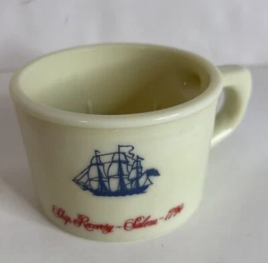 Taza de afeitar vintage antigua Spice Ship Recovery Salem 1794 porcelana Shulton Cup  - Imagen 1 de 4