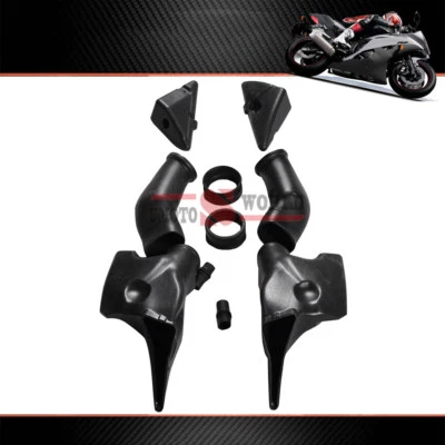 Black Ram Air Intake Tube Duct For Honda CBR 600RR F5 2005 2006 CBR 600 RR 05 06 - Image 1 of 3