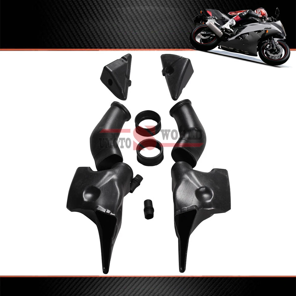 Black Ram Air Intake Tube Duct For Honda CBR 600RR F5 2005 2006 CBR 600 RR 05 06 Foto 1 de 3