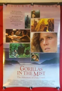 GORILLAS IN THE MIST - 1 SHEET POSTER, 2 SIDED - SIGOURNEY WEAVER - RICK BAKER - Picture 1 of 1