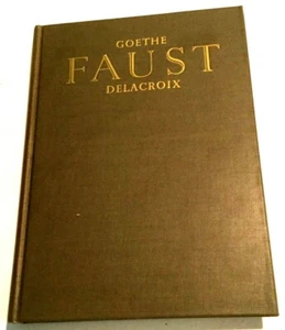 FAUST by Johann Wolfgang Von Goethe 1959 HC Heritage Press in Slipcase - Imagen 1 de 9