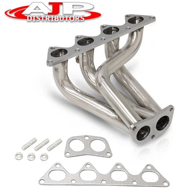 Stainless Steel Exhaust 4-2-1 Header Manifold For 1997-2002 Mitsubishi Mirage l4 - Imagem 1 de 4