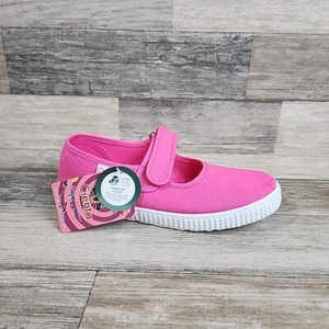 CIENTA Boat Shoes Toddler Sz 1.5 / 2 EU 33 Mary Jane Strap Pink NEW NWOB - Picture 1 of 10