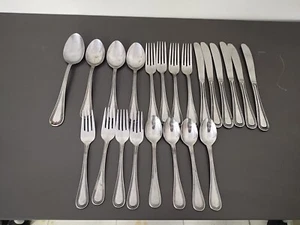 Vintage 22 Piece Stainless Steel Japan Flatwear - Picture 1 of 5