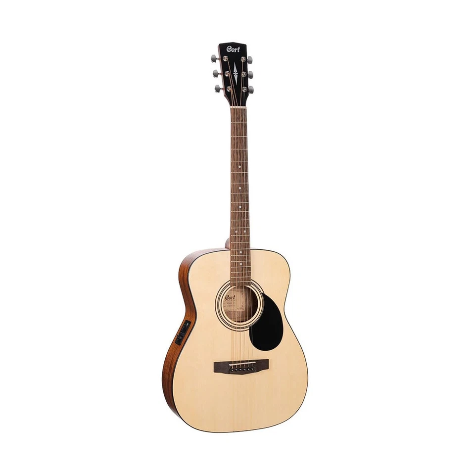 Cort AF510EOP Standard Series Acoustic Electric Concert Guitar. Open Pore