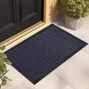 Front Door Mat, Heavy Duty Durable Welcome Mat for Outdoor Indoor, Dirt Trapper - Picture 1 of 8