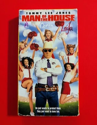 Man Of The House (2005 VHS) Tommy Lee Jones Christina Milian Cheerleader Comedy Foto 1 de 4