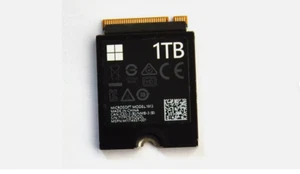Microsoft 1913 PM991A 2230 M.2 SSD 1TB 1024GB For Microsoft Surface Pro X 8 9 - Afbeelding 1 van 3