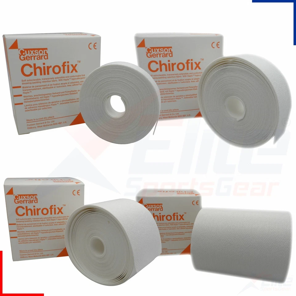 Chirofix Hapla Adhesive Surgical Tape Soft Stretchable Easy Cut 10m