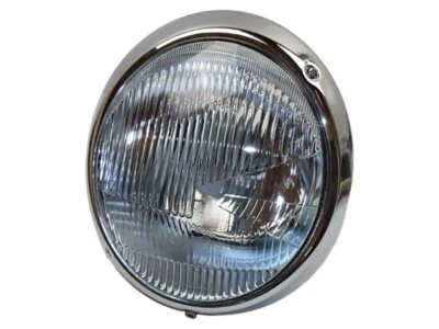 Faro principal faro con borde cromado para Porsche 912 y 911 1965-1989 Foto 1 de 3