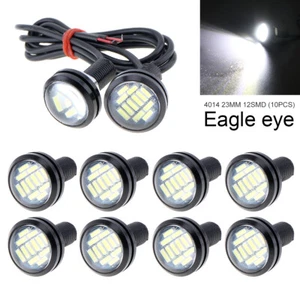 10pcs 18W LED Eagle Eye Daytime Running 23mm 12V Car White DRL Backup Light US - Picture 1 of 10