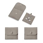 Microfiber Jewelry Pouch with Insert Pad Luxury 3 Pack Jewelry Package Gift B...
