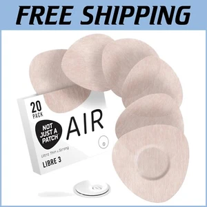 Paquete de 20 fundas transpirables para sensores delgados para Freestyle Libre 3 - 14 días de adhesión - Imagen 1 de 10