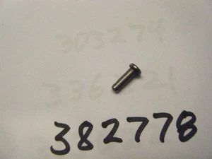 OMC JOHNSON EVINRUDE NEW OEM HINGE PIN PN 382778 - Picture 1 of 1