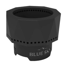 Blue Sky Outdoor Living Pfp1513 Smokeless Portable Pellet Fire Pit, Black