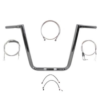 Kit de barra pesada Twin Peaks 1 1/4" cromo 16" 2011-2015 Harley Softail Fatboy NoABS Foto 1 de 2