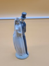 Nao lladro figurine Bride And Groom Porcelain Cake Topper Vintage 6 Inch
