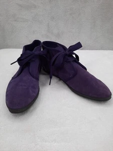 Vintage Y2K adrette lila Wildleder Hightop Keds Essentials Band Schnürsenkel Damen 7 - Bild 1 von 9