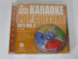 80's Vol. 2 by The Singing Machine CD 2006 Singing Machine Karaoke - Picture 1 of 3