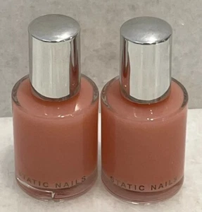 2 Static Nails Non-Toxic Liquid Glass Lacquer Nail Polish Healthy Glow 0.41 oz - Picture 1 of 2