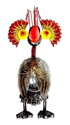 Tealight Holder Pájaro Jardín Figura Mesa Linterna Estatuilla Escultura Foto 1 de 4