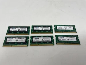 Módulo de memoria portátil Crucial Mac DDR3-1333 CT4G3S160BM de 20 GB RAM 4x4 GB y 2x2 GB - Imagen 1 de 4
