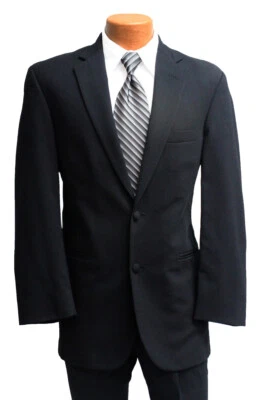 Boys Black Lord West Suit with Pants Semi-Formal Wedding Church Job Interview - Image 1 of 4
