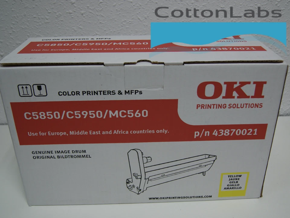 OKI TONER 43870021 YELLOW - Imagen 1 de 1