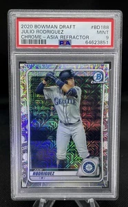 Julio Rodriguez ROOKIE MOJO REFRACTOR ASIA EXCLUSIVE SP 🔥 PSA 9 MINT - Bild 1 von 6