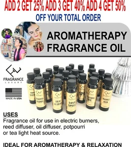 fragrance luxury Oil for Diffuser Aromatherapy Relaxation Burner potpourri 2oz - Picture 1 of 99