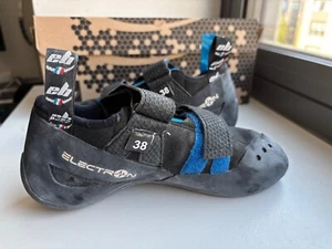 EB Electron Climbing Shoes Size EU 38 UK 5 Women Blue Black Bouldering Shoes - Picture 1 of 17