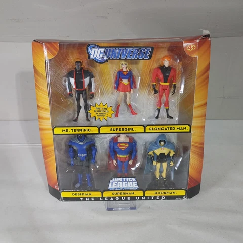 The League United Figure 6-Pack JLU DC Universe 2009 Mattel Cover