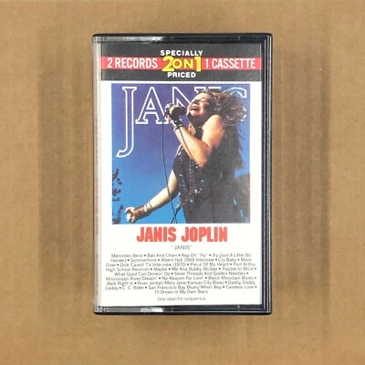 JANIS JOPLIN Cassette Tape Rock Blues BEST OF PIECE OF MY HEART - Image 1 of 4