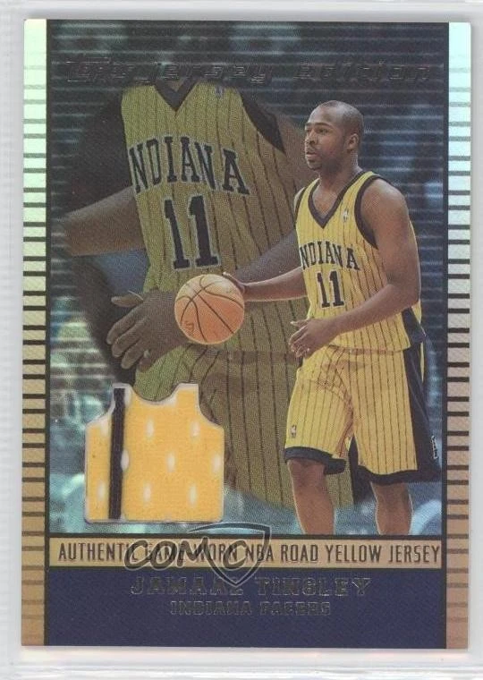 2002-03 Topps Jersey Edition Copper /299 Jamaal Tinsley #jeJT - Image 1 of 2