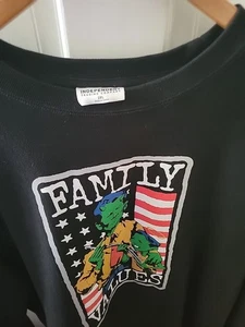 Vtg 1998 Family Values Tour T-Shirt Korn T Shirt 2Xl RammJam Sweater - Picture 1 of 3