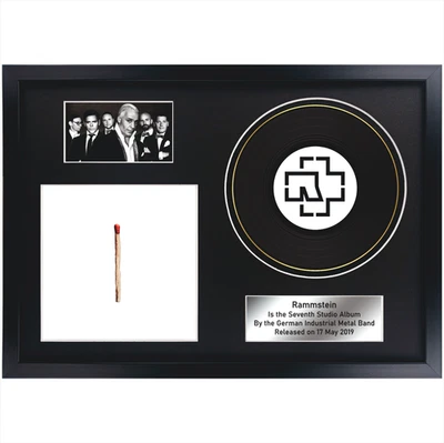 Rammstein – Rammstein / Memorabilia / LP / Souvenir in black frame / fan items - Image 1 of 4