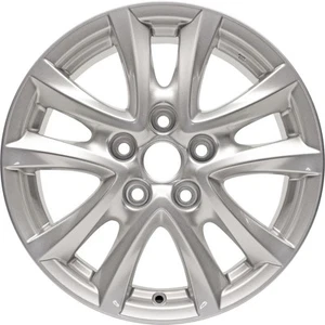 Aluminum Alloy Wheel Rim 16 Inch 14-16 Mazda 3 10 Spokes 5-114mm - Picture 1 of 5